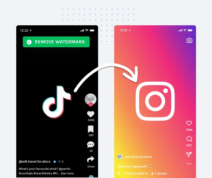 repost-tiktok-to-instagram-remove-tiktok-watermark